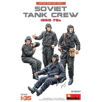 Miniart 1/35 Soviet Tank Crew 1960-70s 37037 Plastic Model Kit