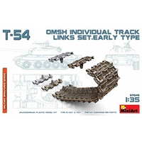 Miniart 1/35 T-54 OMSh Individual Track Links Set.Early Type 37046 Plastic Model Kit