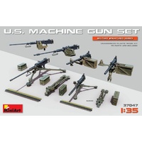Miniart 1/35 U.S. Machine Gun Set 37047 Plastic Model Kit