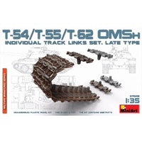 Miniart 1/35 T-54/T-55/T-62 OMSh Individual Track Links Set.Late Type 37048 Plastic Model Kit