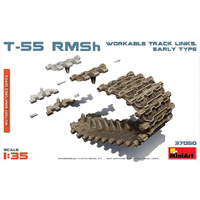 Miniart 1/35 T-55 RMSh Workable Track Links. Early Type 37050 Plastic Model Kit