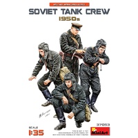 Miniart 1/35 Soviet Tank Crew 1950s Plastic Model Kit