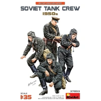 Miniart 1/35 Soviet Tank Crew 1950s Plastic Model Kit