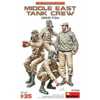 Miniart 1/35 Middle East Tank Crew 1960-70s 37061 Plastic Model Kit