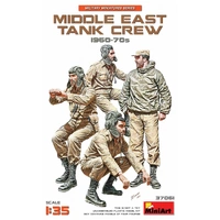 Miniart 1/35 Middle East Tank Crew 1960-70s 37061 Plastic Model Kit