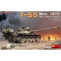 Miniart 1/35 T-55 Mod. 1970 w/OMSh Tracks 37064 Plastic Model Kit