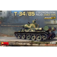 Miniart 1/35 T-34/85 Czechoslovak Prod. Early Type. Interior Kit