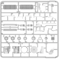 Miniart 1/35 Transmission Set for T-55/T-55A Plastic Model Kit