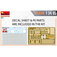 Miniart 1/35 Syrian T-34/85 Plastic Model Kit