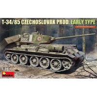 Miniart 1/35 T-34-85 Czechoslovak Prod. Early Type Plastic Model Kit
