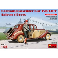 Miniart 1/35 German Passenger Car Typ 170V.Saloon 4 Doors 38008 Plastic Model Kit