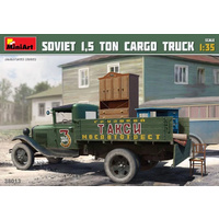 Miniart 1/35 Soviet 1.5 ton Cargo Truck 38013 Plastic Model Kit