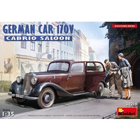 Miniart German Car 170V Cabrio Saloon Plastic Model kit