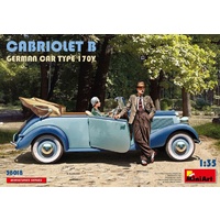 Miniart 1/35 Cabriolet B German Car Type 170V 38018 Plastic Model Kit