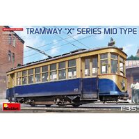 Miniart 1/35 Tramway "X"-Series. Mid Type Plastic Model Kit 38026