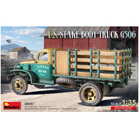 MiniArt 1/35 U.S. Stake Body Truck G506  Plastic Model Kit