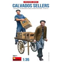 Miniart 1/35 Calvados Sellers Plastic Model Kit