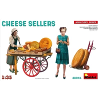 Miniart 1/35 Cheese Sellers Plastic Model Kit