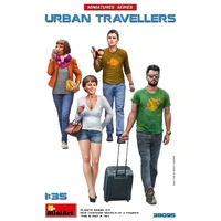 Miniart 1/35 Urban Travellers Plastic Model Kit