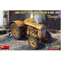 MiniArt 1/35 Land Utility Tractor Standard N Orange Mod. 1939 Plastic Model Kit