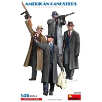 Miniart 1/35 American Gangsters Plastic Model Kit