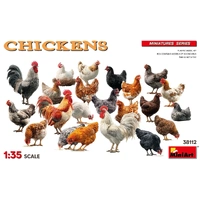 MiniArt 1/35 Chickens Plastic Model Kit