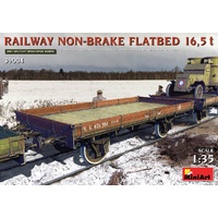 Miniart 1/35 Railway Non-brake Flatbed 16.5t Plastic Model Kit