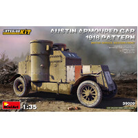 Miniart 1/35 Austin Armored Car 1918 Pattern British Service Western Front