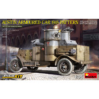 MiniArt 1/35 Austin Armoured Car, 1918 Pattern Ireland 1919-21, British Service Plastic Model Kit