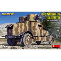 MiniArt 1/35 Austin Armoured Car Indian Pattern British Service Plastic Model Kit