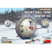 Miniart 1/35 Soviet Ball Tank with Winter Ski. Interior Kit 40008 Plastic Model Kit