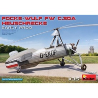 Miniart 1/35 Focke-Wulf Fw C.30A Heuschrecke. Early Prod 41012 Plastic Model Kit