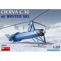 Miniart 1/35 Cierva C.30 with Winter Ski 41014 Plastic Model Kit