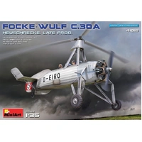 Miniart 1/35 Focke-Wulf FW C.30A Heuschrecke. Late Prod Plastic Model Kit