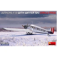 MiniArt 1/48 Junkers F13 with Winter Ski. Early Prod Plastic Model Kit