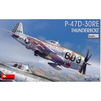 Miniart 1/48 P-47D-30RE Thunderbolt. Basic Plastic Model Kit