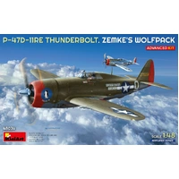 Miniart 1/48 P-47D-11RE Thunderbolt Zemke's Wolfpack Advanced Plastic Model Kit