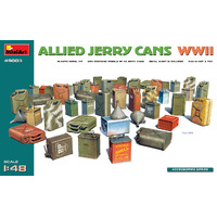 MiniArt 1/48 Allied Jerry Cans  WW2 Plastic Model Kit