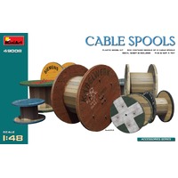 MiniArt 1/48 Cable Spools Plastic Model Kit