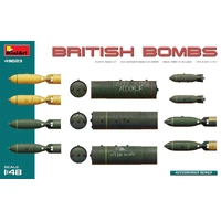 MiniArt 1/48 British Bombs Plastic Model Kit