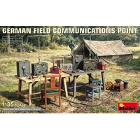 MiniArt 1/35 German Field Communications Point Plastic Model Kit