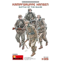 MiniArt 1/35 Kampfgruppe Hansen. Battle of the Bulge Plastic Model Kit