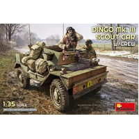 MiniArt 1/35 Dingo Mk. III Scout Car  w/Crew Plastic Model Kit