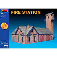 Miniart 1/72 Fire Station 72032 Plastic Model Kit