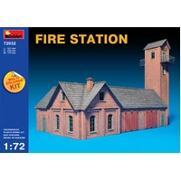 Miniart 1/72 Fire Station 72032 Plastic Model Kit