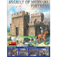 Miniart 1/72 Assault of Medieval Fortress 72033 Plastic Model Kit