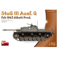 Miniart 1/72 StuG III Ausf. G  Feb 1943 Prod. Plastic Model Kit