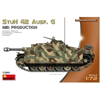 Miniart 1/72 StuH 42 Ausf.G Mid Production Plastic Model Kit