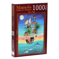 Magnolia 1000pc From Sea to the Sky - Nihal Çifter Jigsaw Puzzle