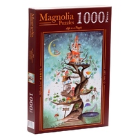Magnolia 1000pc The Tale of a Tree - Nihal Çifter Jigsaw Puzzle